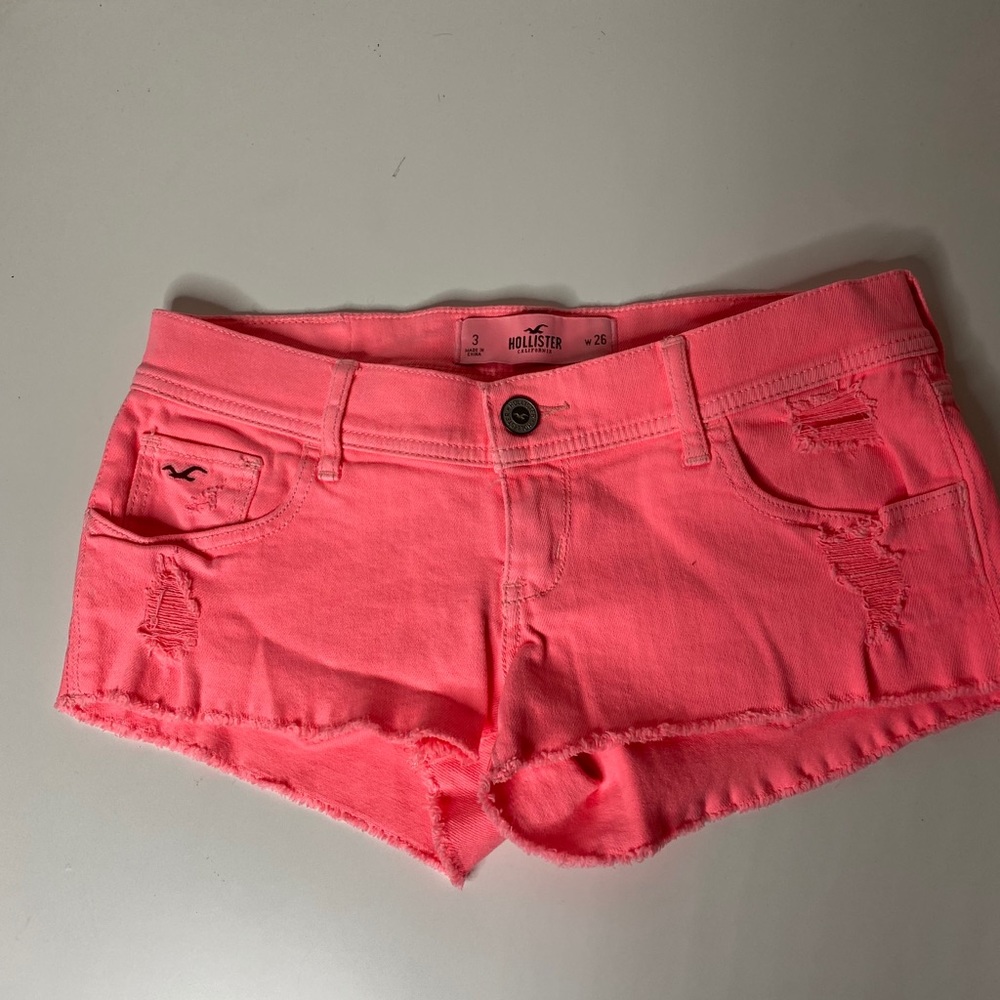 Pink shorts